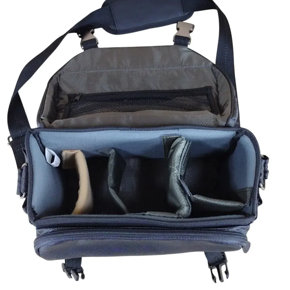 Nikon Camera Bag Black Padded DSLR Utility Crossbody Outdoor Travel Casual